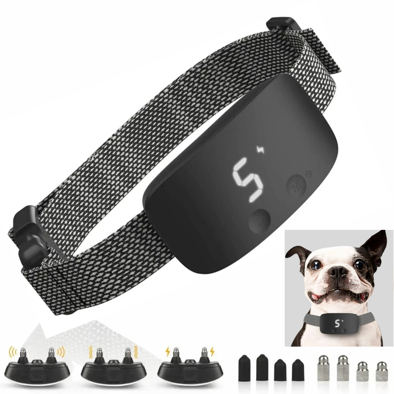 Collar Antiladridos para Perros – Recargable y Resistente al Agua