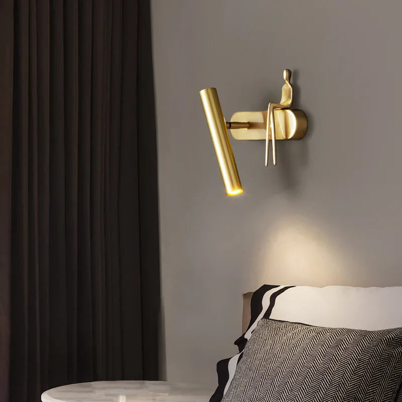 Kreatywna Lampa Ścienna – Oryginalne i Modne Oświetlenie