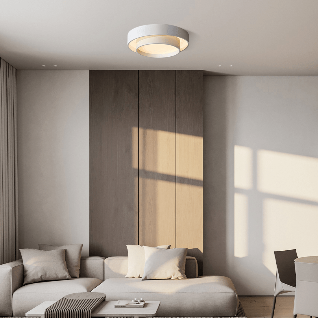 LED-Deckenleuchte Diskus – Licht und visueller Komfort