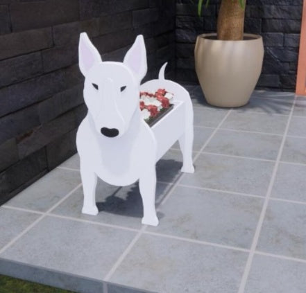 Vaso de Flores Original — Forma de Cão