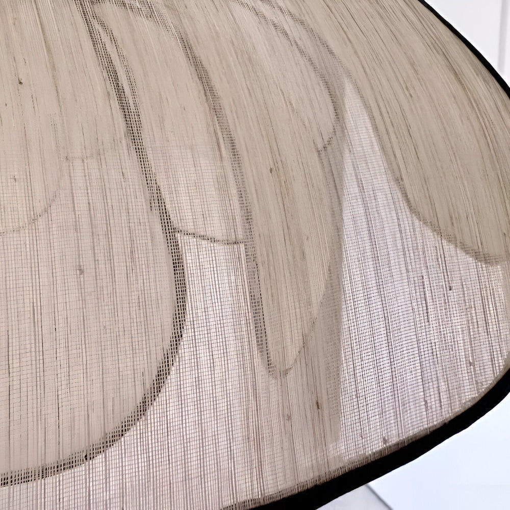 Elegáns természetes fonott függőlámpa - Természetes dekoráció és harmonikus megvilágítás