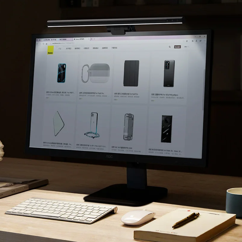 Lampe LED De Bureau - Éclairage Sans Fil Pour Écran
