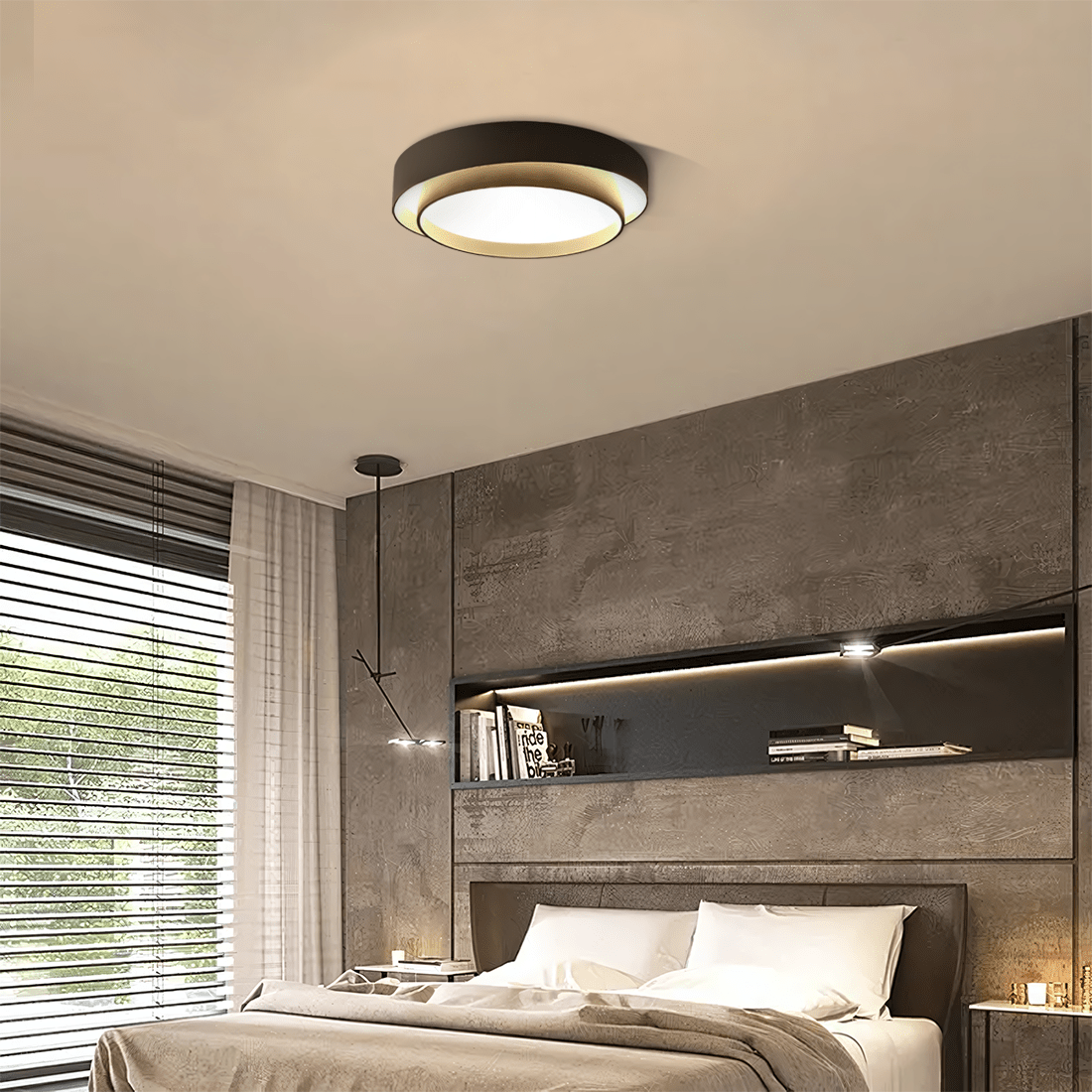 LED-Deckenleuchte Diskus – Licht und visueller Komfort