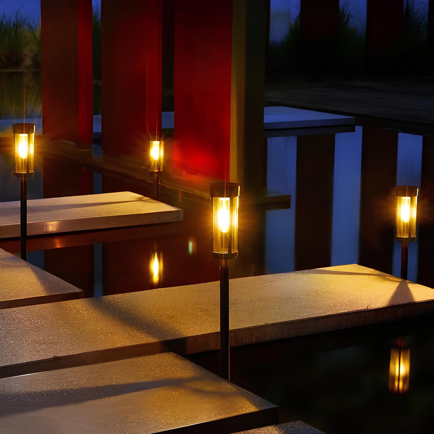 Garden Solar Torch – Warm and Eco-Friendly Light
