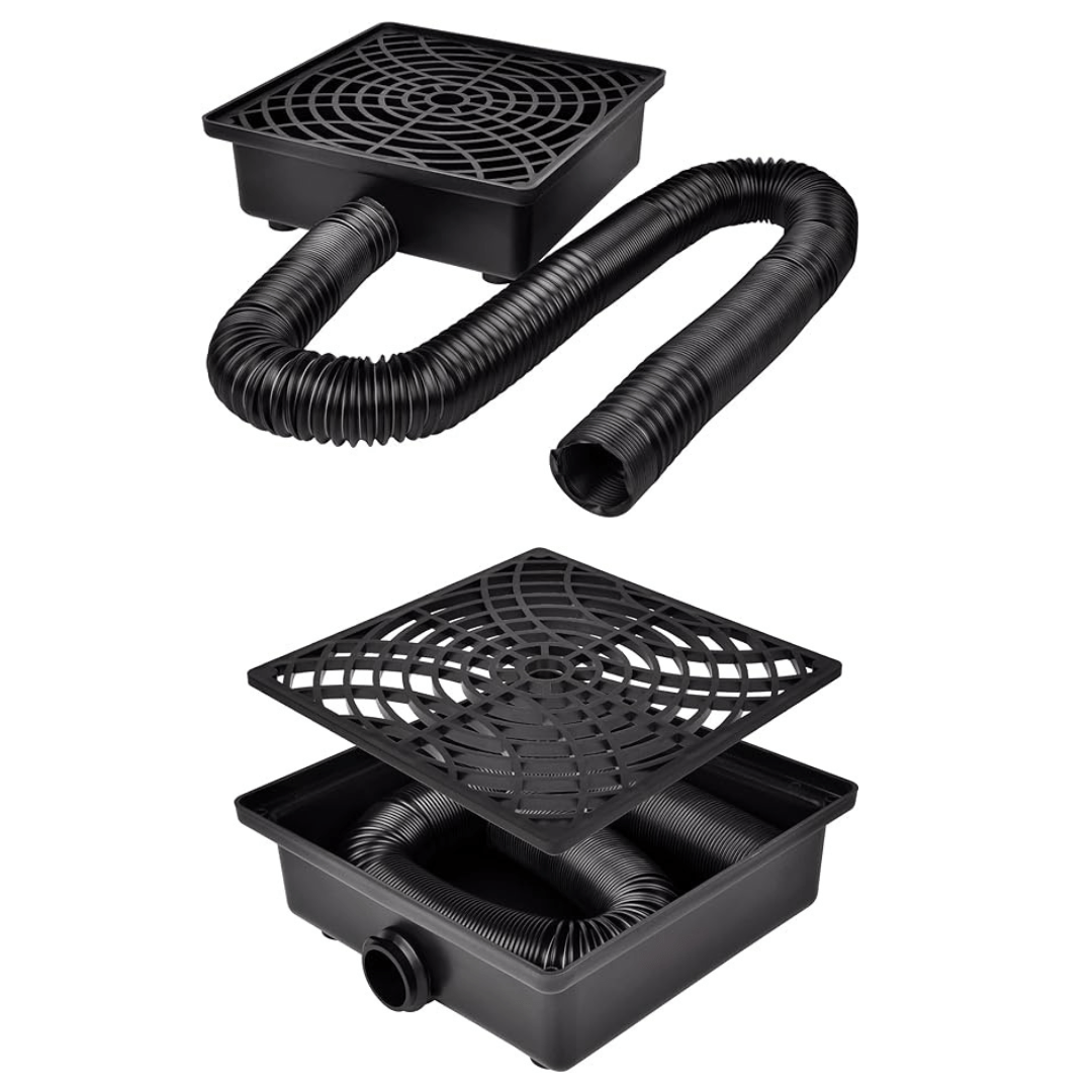 Condotto di drenaggio dell'acqua piovana – Drenaggio efficace e discreto