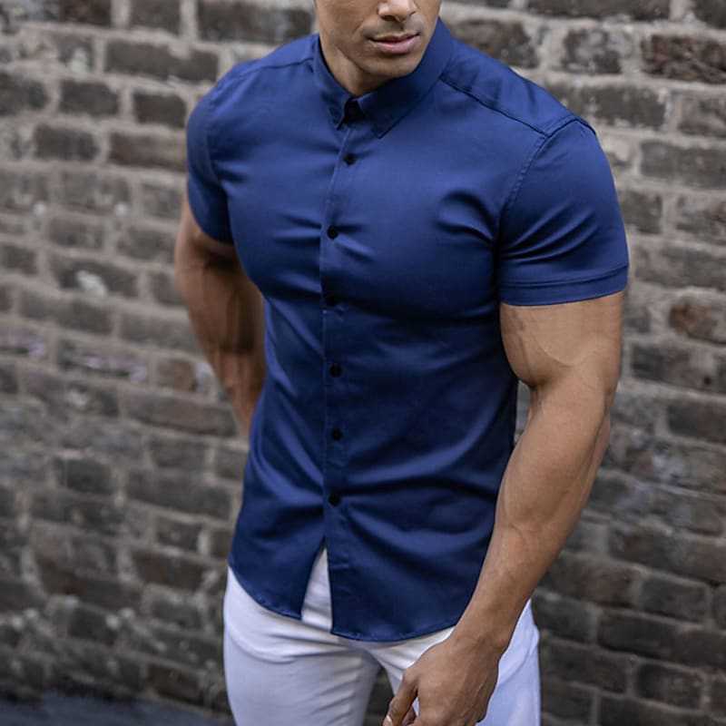 Joseph | Chemise Manches Courtes Élégante – Coupe Ajustée Et Style Moderne