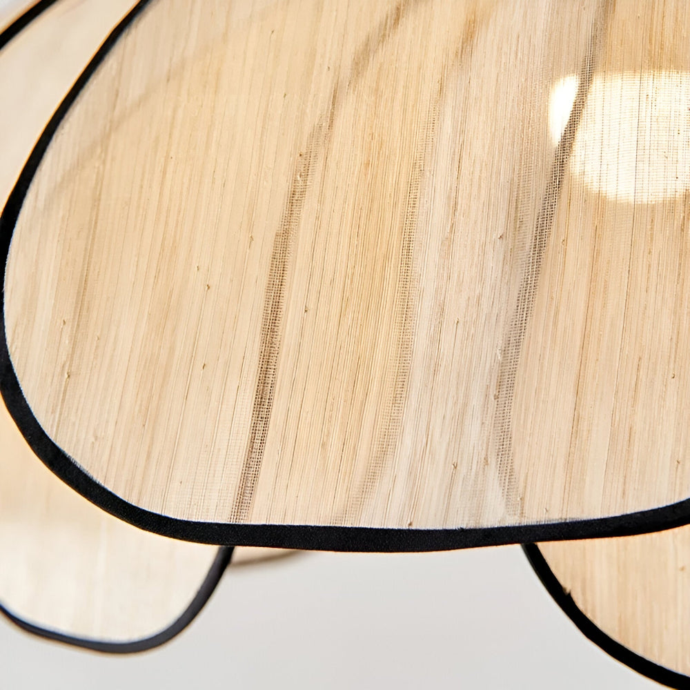 Elegáns természetes fonott függőlámpa - Természetes dekoráció és harmonikus megvilágítás