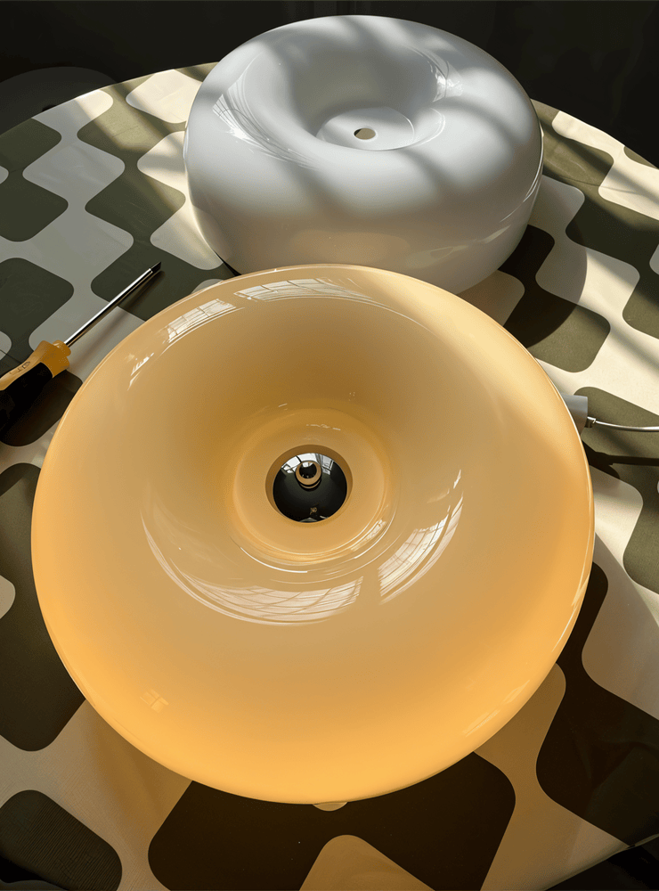 Skandinávské skleněné stropní svítidlo - moderní dekorace a snadná instalace