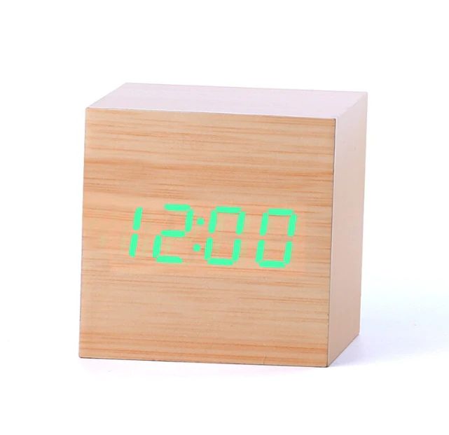 Kuution Digitaalikello – Minimalistinen Muotoilu Ja LED-näyttö