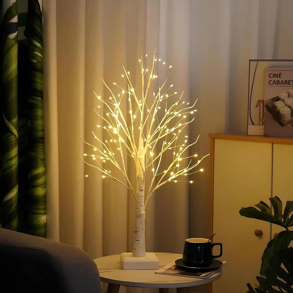 Dekoratívna lampa Nordického stromu – útulná a moderná atmosféra