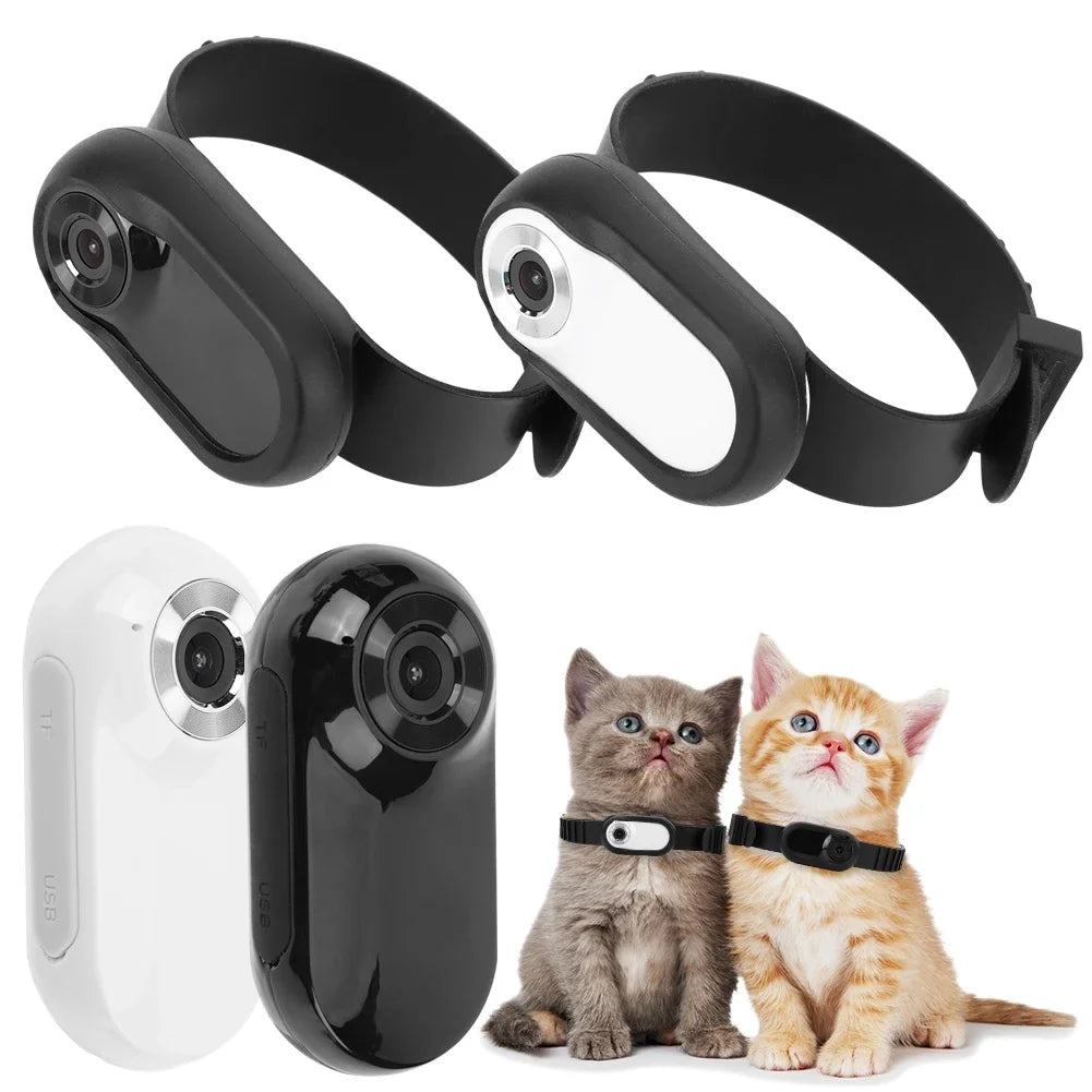 Mini obojek s kamerou pro psy a kočky - Immersive Vision & HD