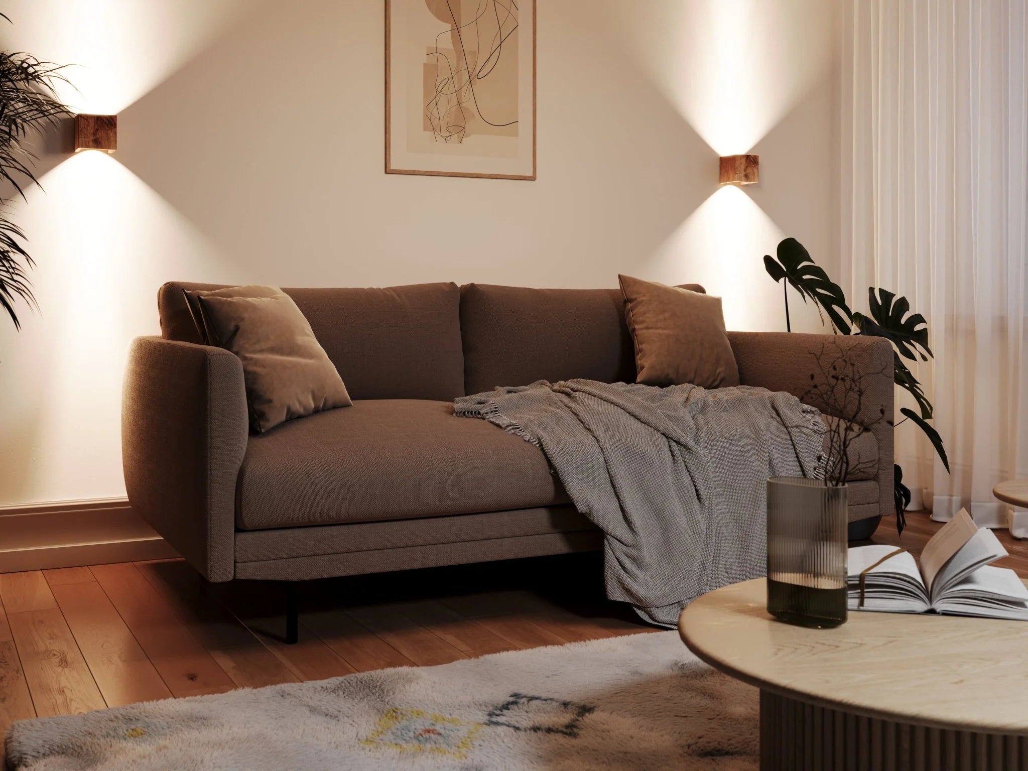 Væglampe Kvadratisk – Chic og Autentisk Stil 