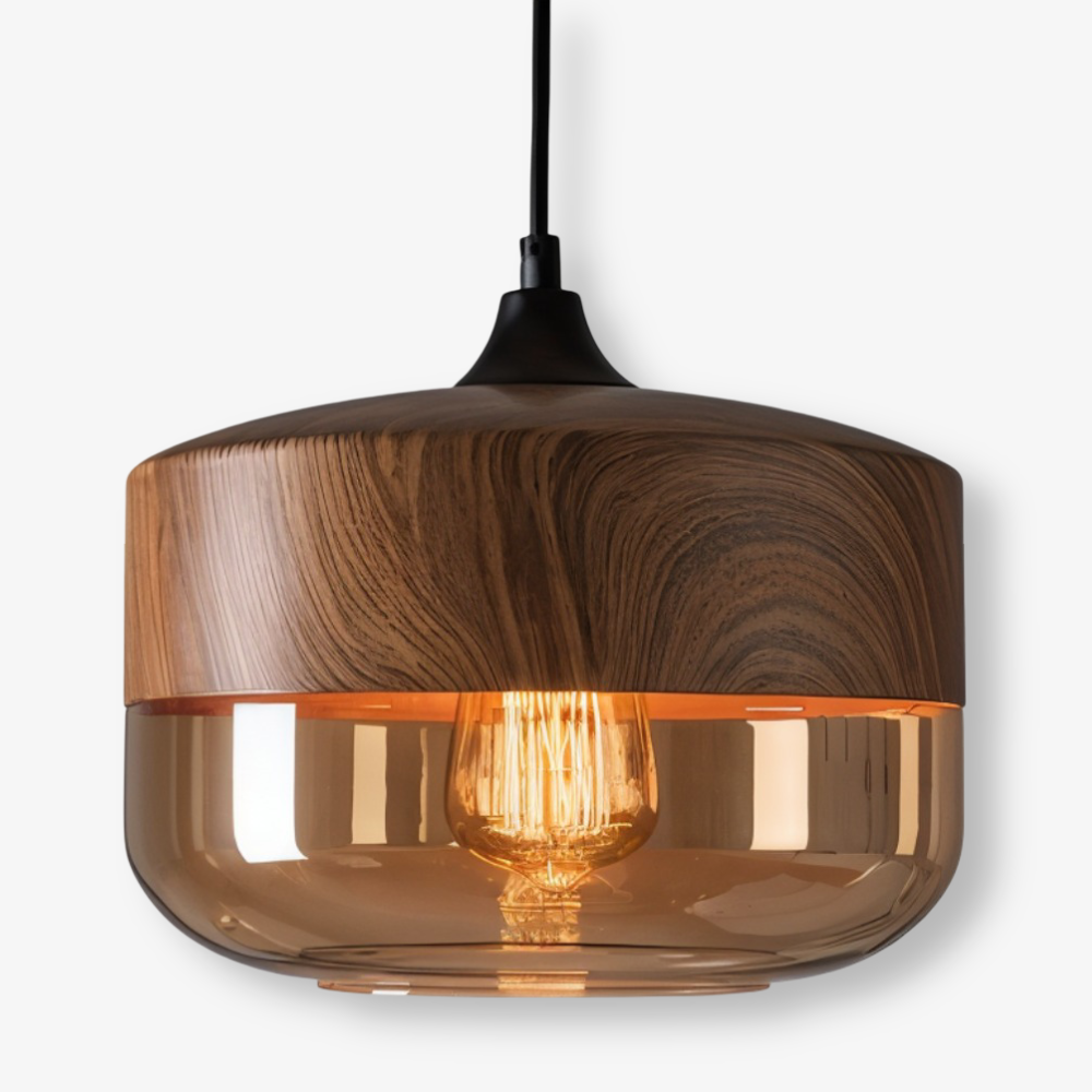 Colgante Retro Glass Loft - Iluminación de moda y ambiente único