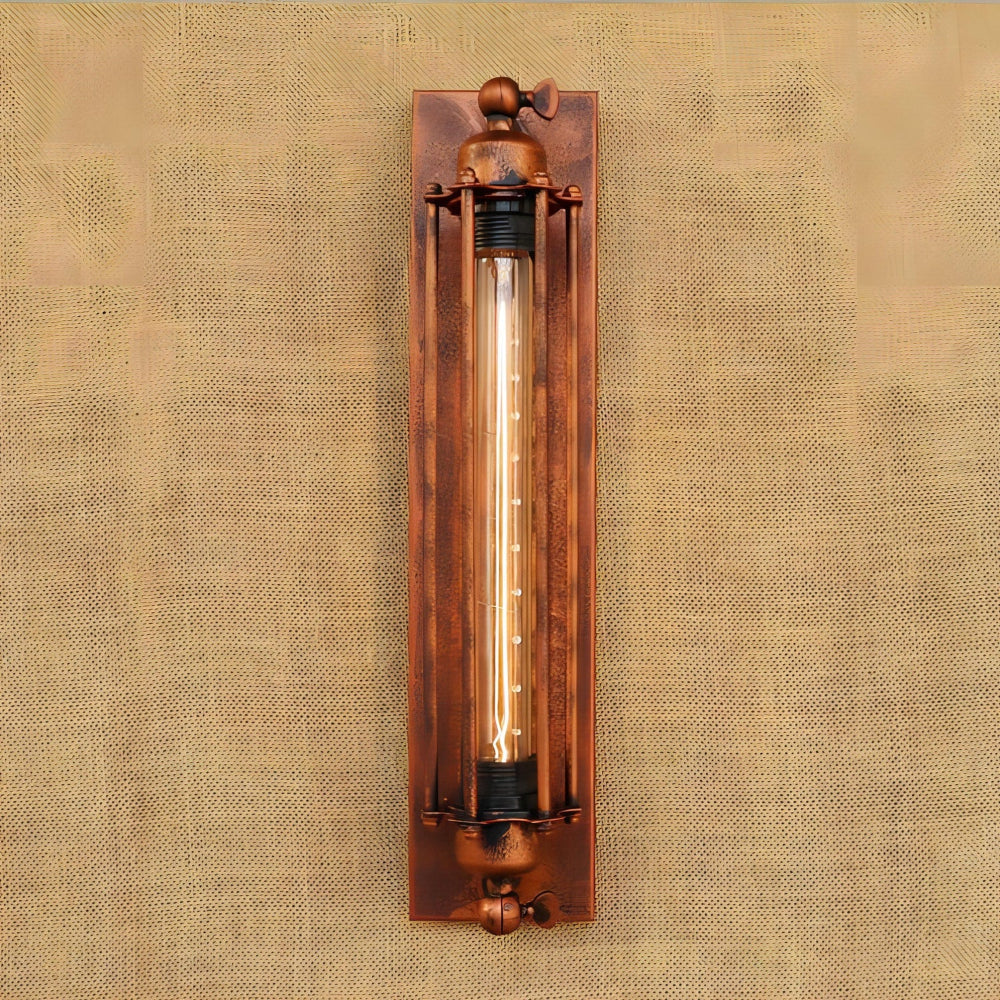 Vintage LED-vägglampa – Retro charm och modern belysning 