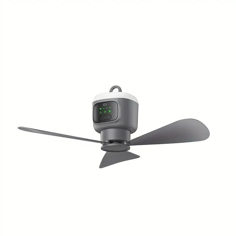 Ventoinha de Teto Sem Fios – Controlo Remoto e Longa Autonomia 