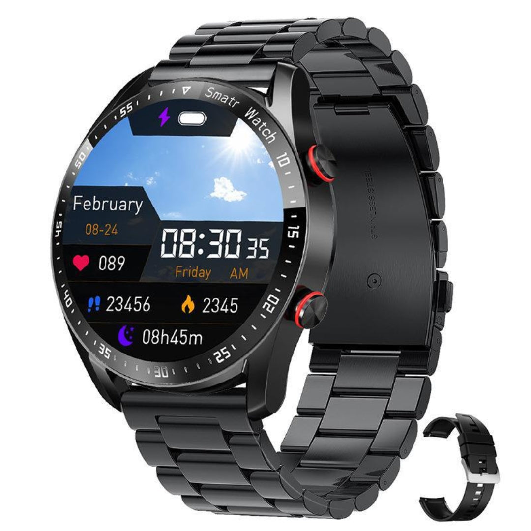 Ceas Smart Elegant – Stil Rafinat și Funcții Inteligente 