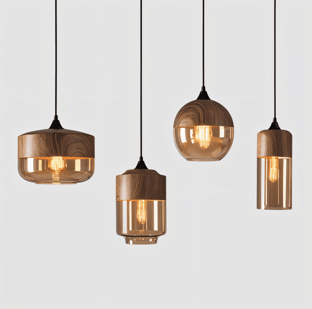 Colgante Retro Glass Loft - Iluminación de moda y ambiente único