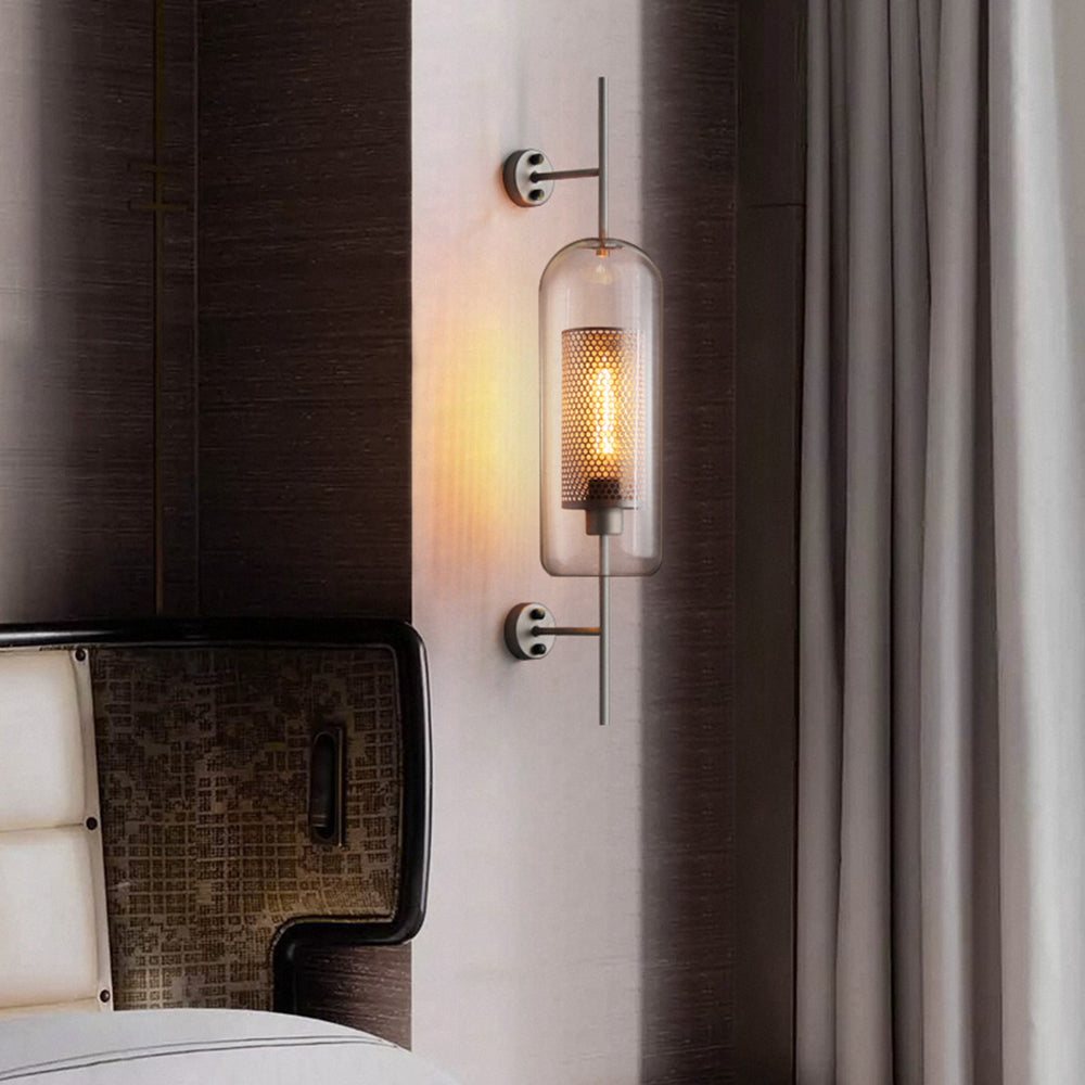 Industrialna geometryczna lampa ścienna - styl i nowoczesność