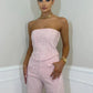 Ginia | Long Jumpsuit Bustier – Glamour and Distinction 