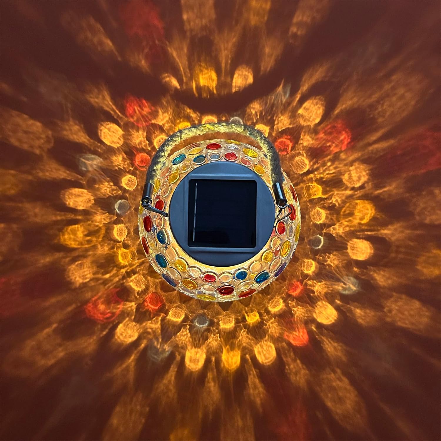 Lanterne Solaire Extérieure — Élégance En Verre