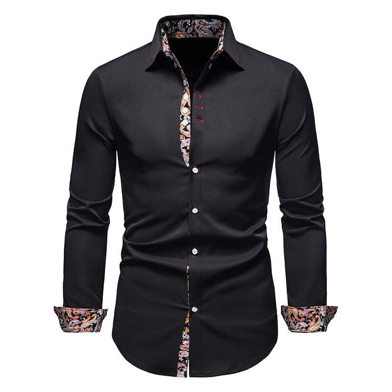 Stéphane | Cămașă Clasică Modernă – Eleganță pentru Bărbați 