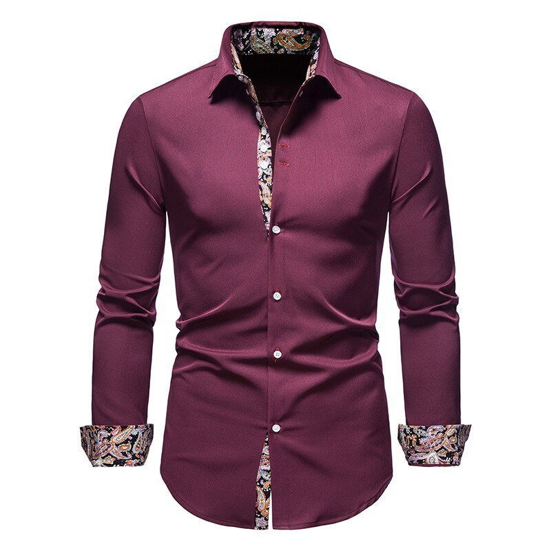 Stéphane | Cămașă Clasică Modernă – Eleganță pentru Bărbați 