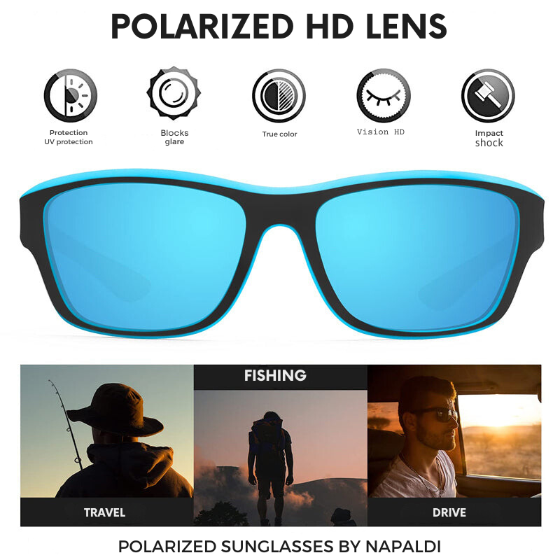 Polarized sports sunglasses: Ultimate anti-glare protection 