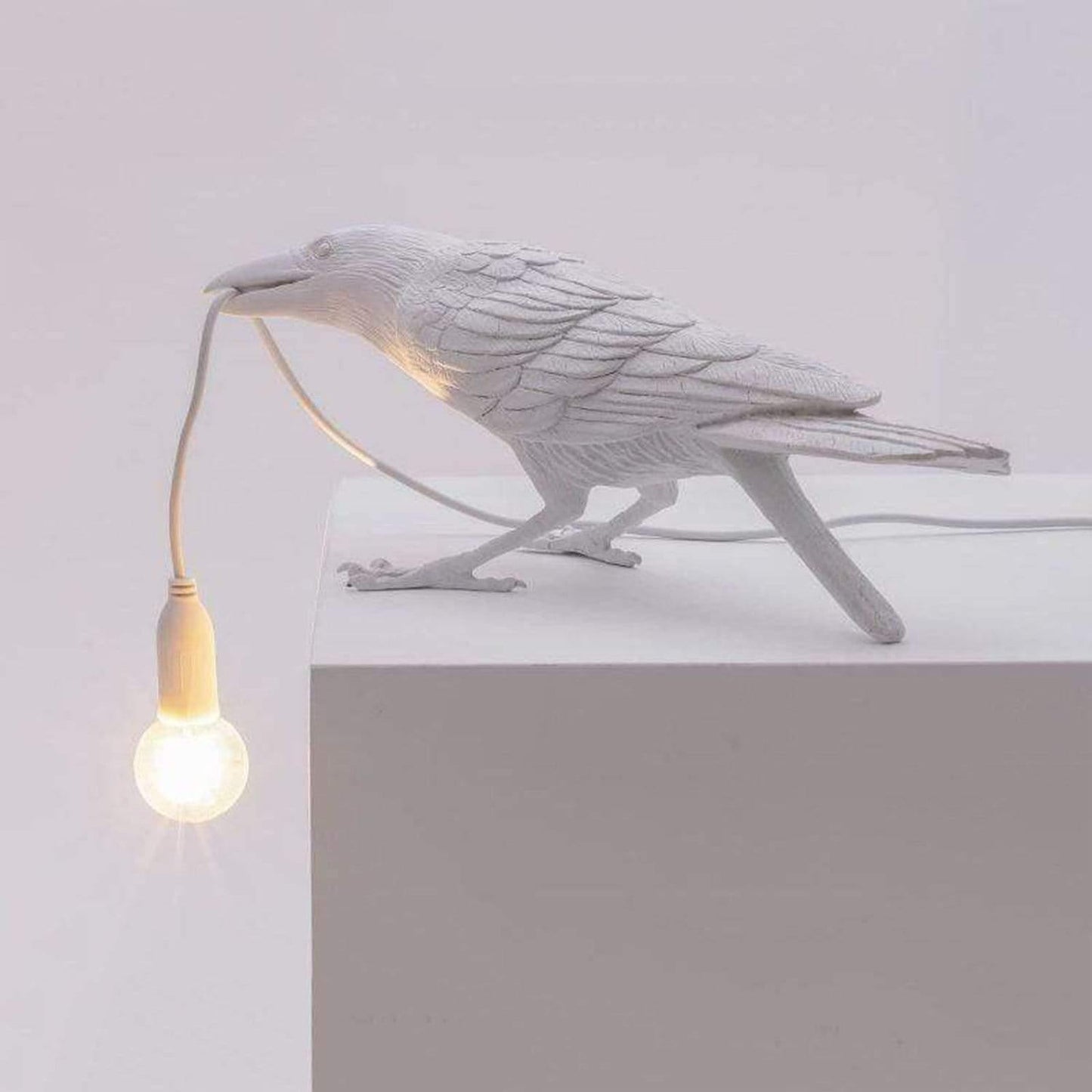 Decoratieve Lamp — Kraai Voor Een Mystieke Sfeer 