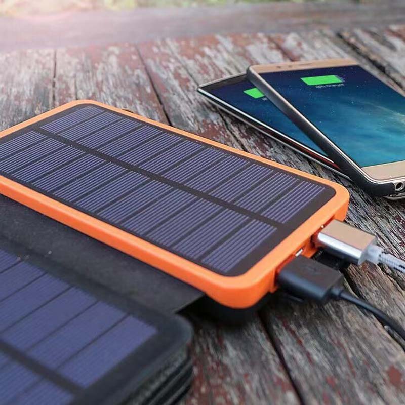 Bateria Solar Dobrável de Alta Capacidade 