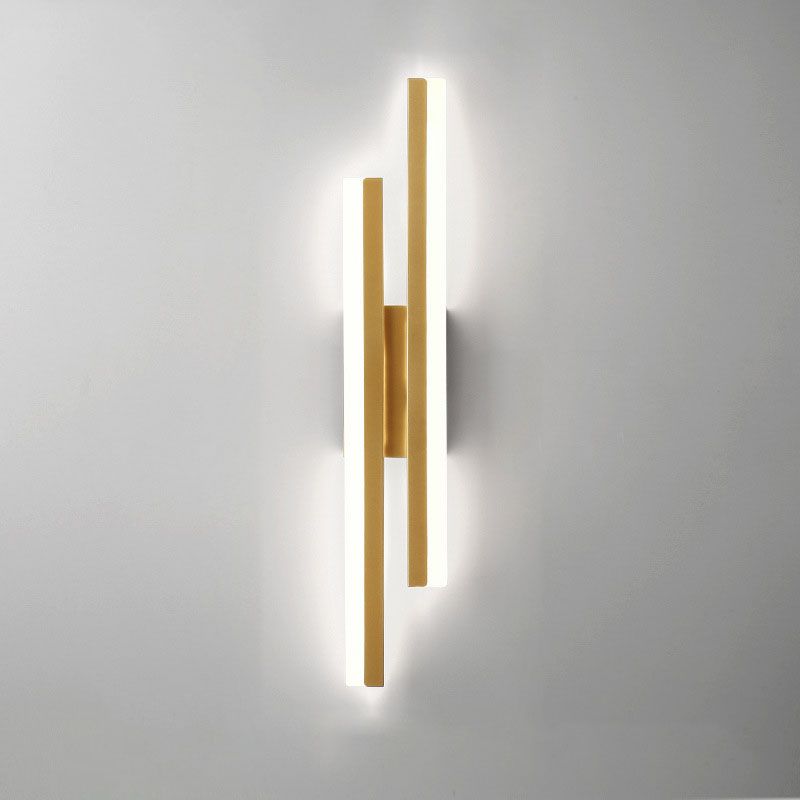 LED-seinävalaisin – Moderni pystytyyli 