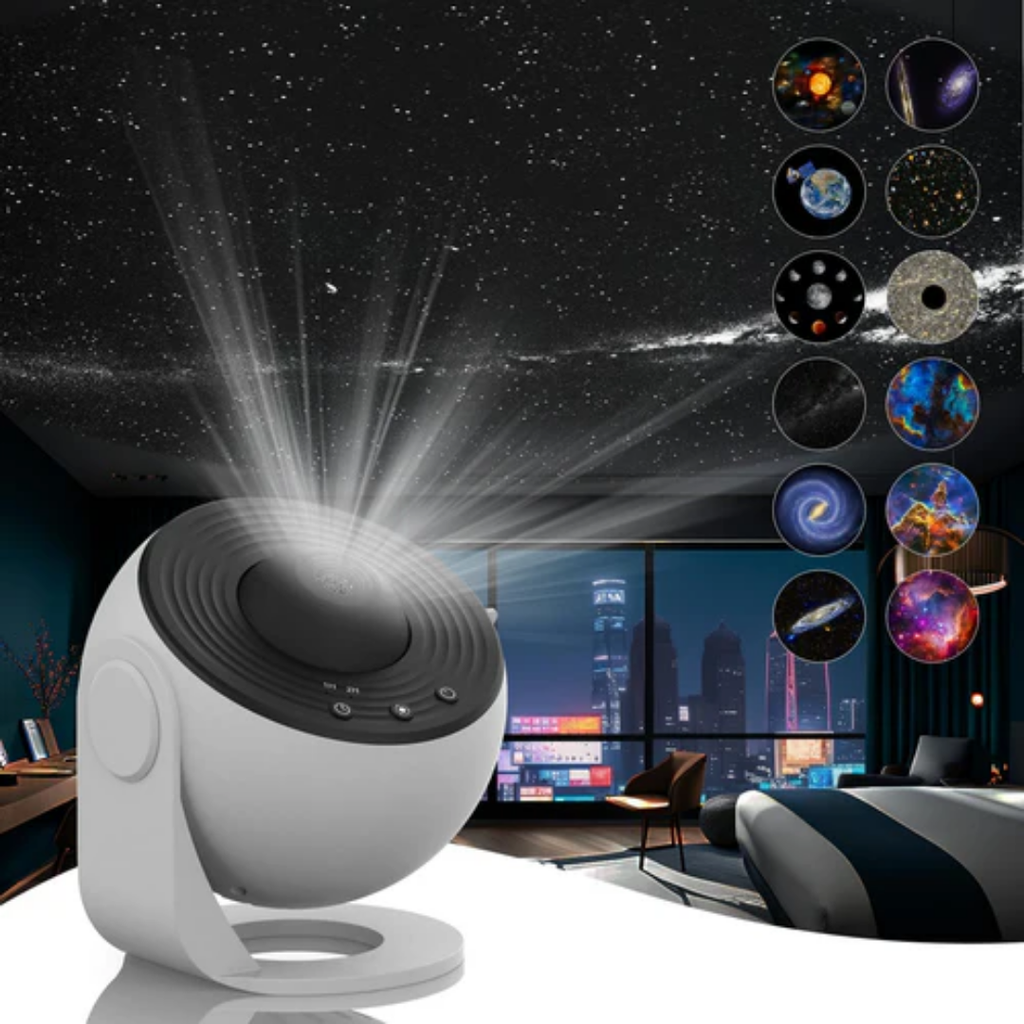 Lampe Projecteur Rotatif – 360° De Rêverie Stellaire À La Maison