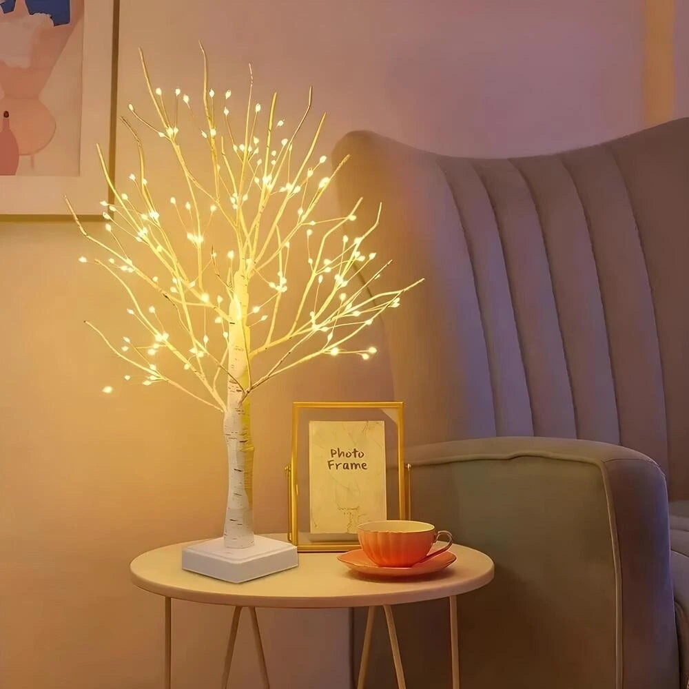 Lámpara Decorativa Árbol Nórdico – Ambiente Acogedor y Moderno 