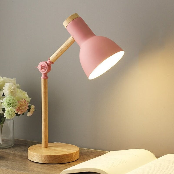 LED Stolní Lampa – Přírodní Styl a Severský Design 