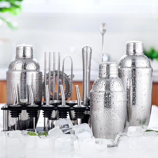 Set da Barman Completo – 23 Pezzi per Cocktail Casalinghi o Professionali 