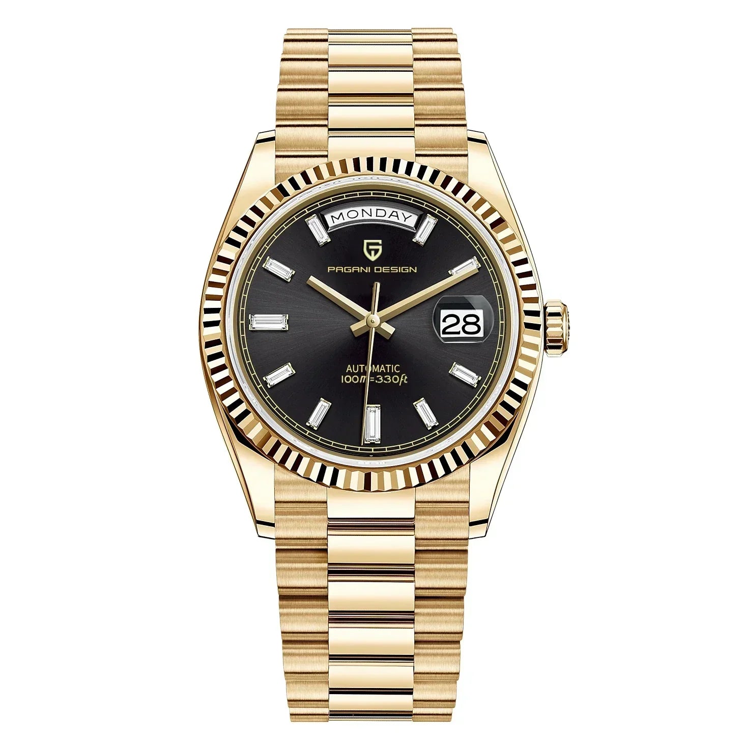 Boris | Elegante Uhr – Automatikwerk und Datumsanzeige 