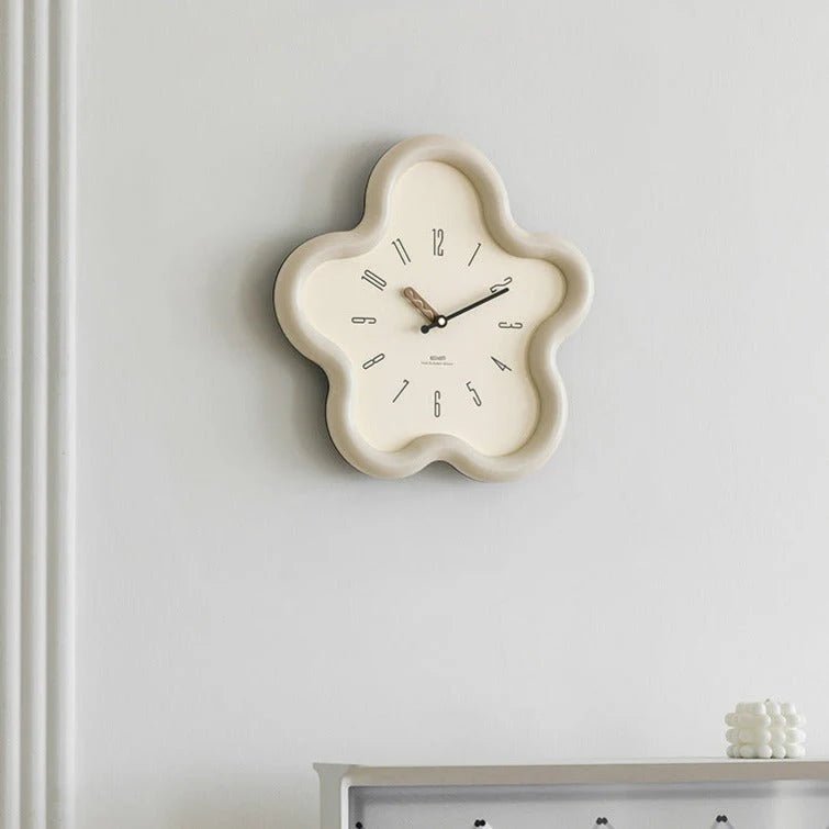 Reloj de Pared Reloj de Flores 3D – Elegancia Decorativa y Estilo Moderno 