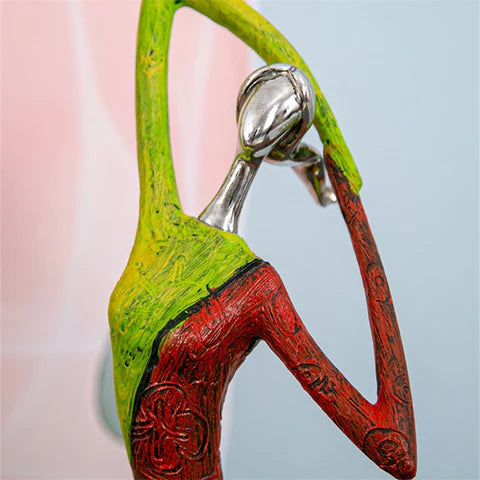 Escultura Abstrata Mulher – Elegância E Modernidade 
