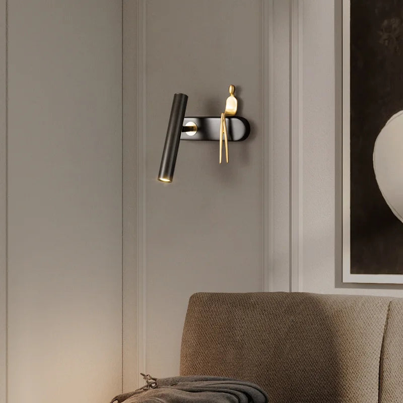 Kreatywna Lampa Ścienna – Oryginalne i Modne Oświetlenie 