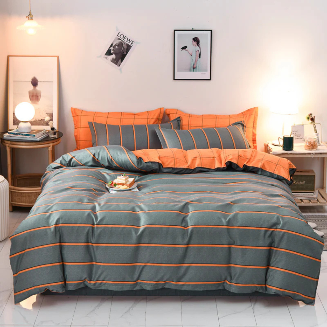 Set di Copripiumino Elegante – Stile e Comfort Quotidiano 