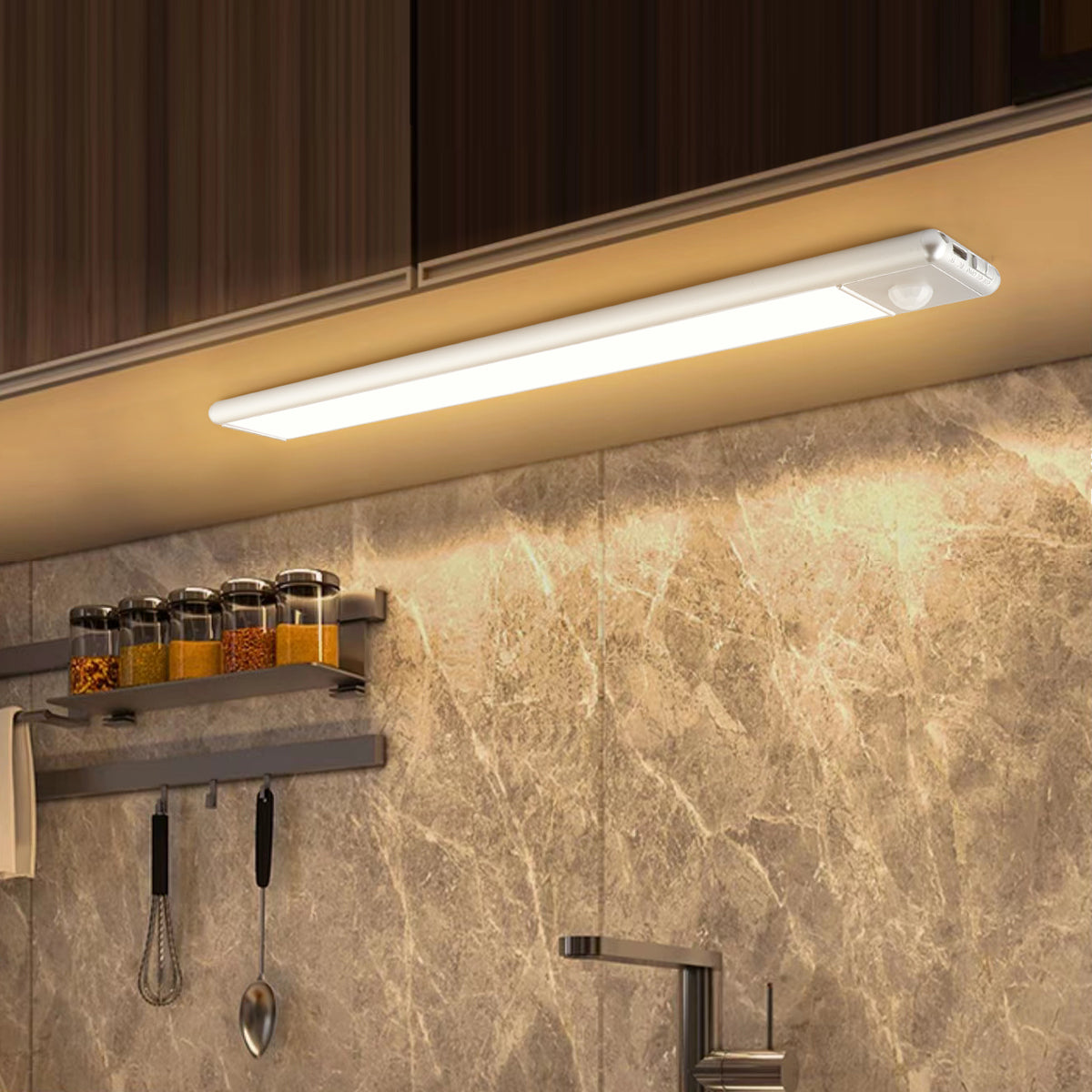 Magnetisk Vegglampe – Automatisk Aktivering Ved Deteksjon 