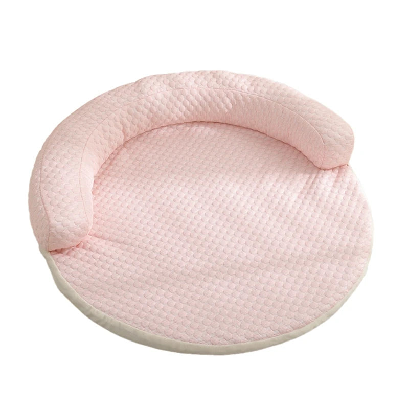 Round Refreshing Carpet – With Raised Resting Area 