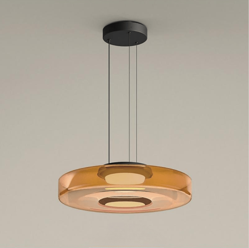Hänglampa i glas i Bauhausstil - Elegans och modernitet