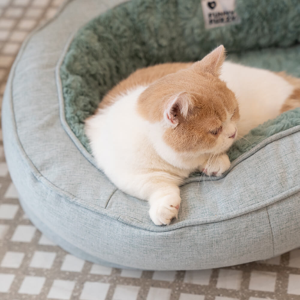 Lit En Forme De Beignet Pour Chien – Confort Et Douceur