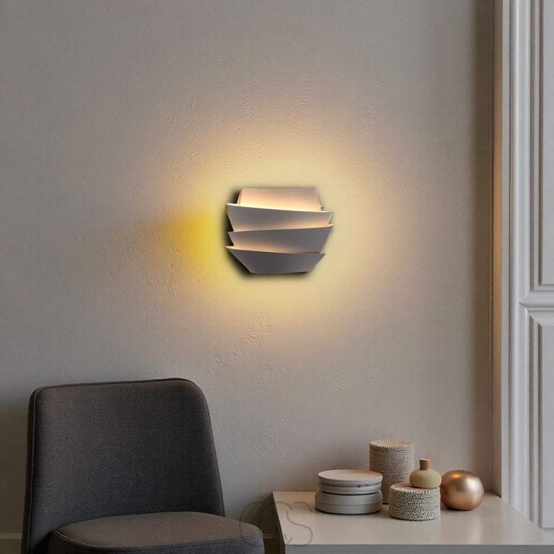 Applique Murale LED Doppio Fascio – Illuminazione Moderna ed Elegante 