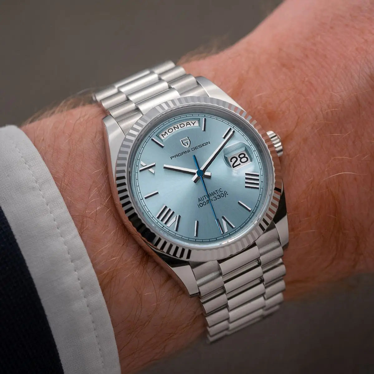 Boris | Elegante Uhr – Automatikwerk und Datumsanzeige 