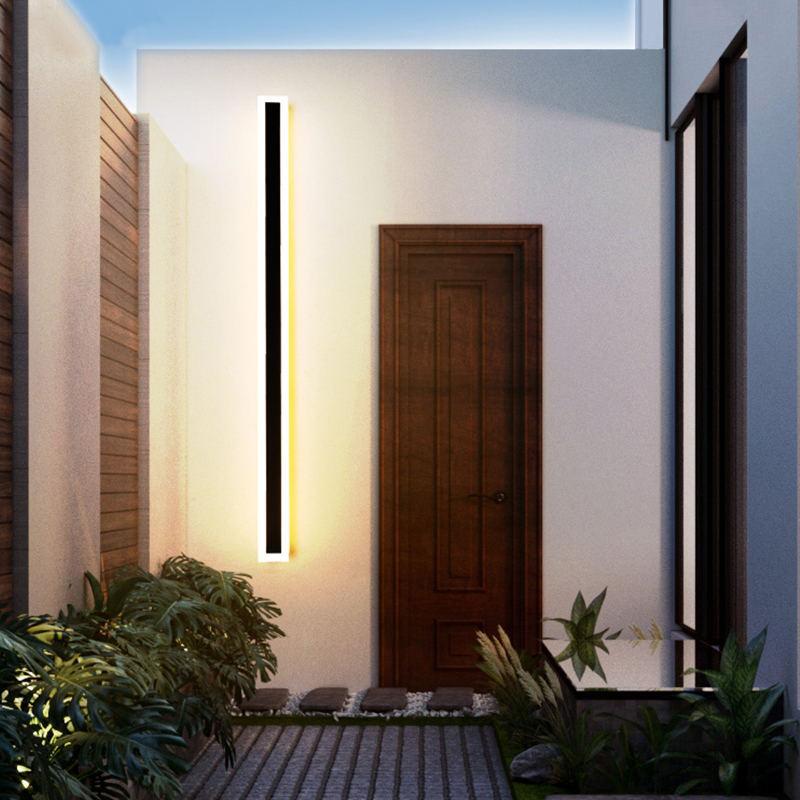 Applique Mural Extérieure Moderne – Idéale Pour Jardin Ou Façade