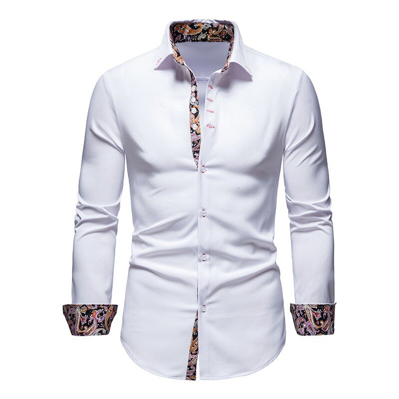 Stéphane | Cămașă Clasică Modernă – Eleganță pentru Bărbați 