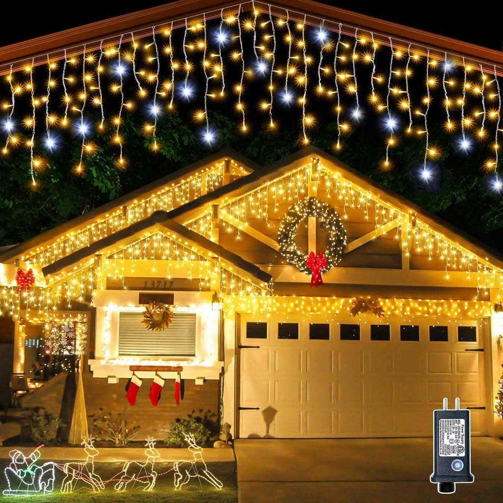 Cortina Luminoso LED Exterior – Ambiente Mágico y Brillante 