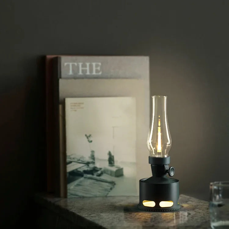 Retro LED-lantaarn – Elegante decoratieve verlichting 