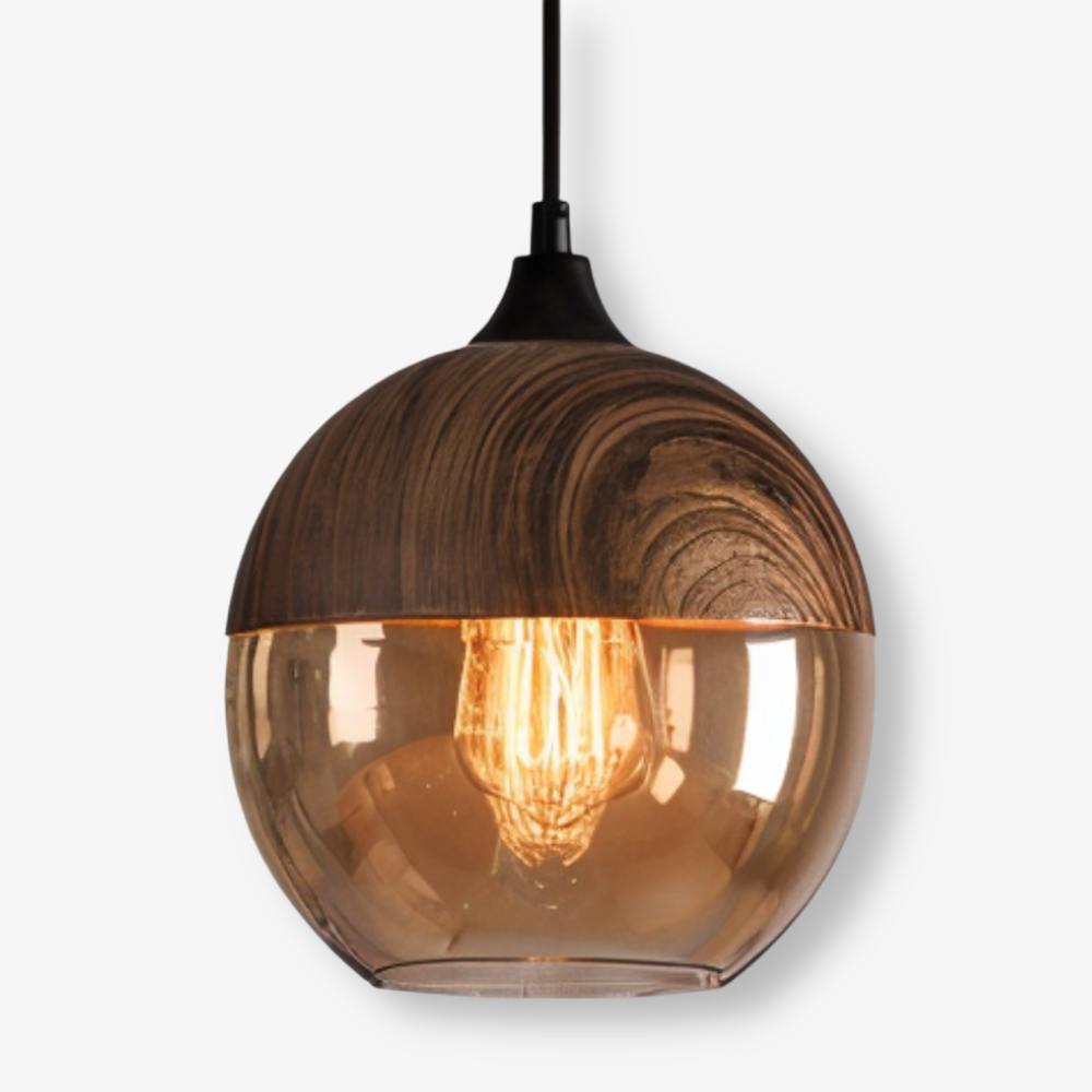Colgante Retro Glass Loft - Iluminación de moda y ambiente único